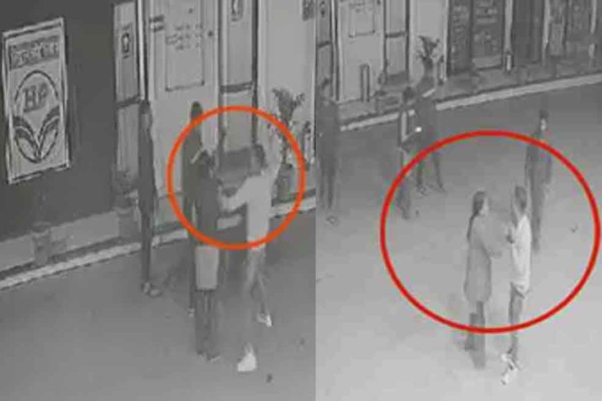छत्तीसगढ़&रायपुर-में-पेट्रोल-पंप-पर-महिला-कर्मचारी-की-पिटाई,-बॉटल-में-पेट्रोल-नहीं-देने-पर-वारदात