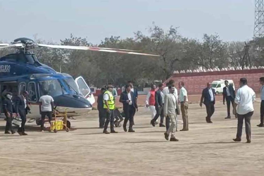 हेलीकॉप्टर में खराबी आने से सीएम साय जशपुर के लिए नहीं हो पाए रवाना