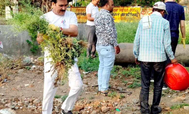 मंत्री-टेटवाल-ने-स्वच्छता-के-माध्यम-से-राष्ट्रसेवा-का-दिया-संदेश