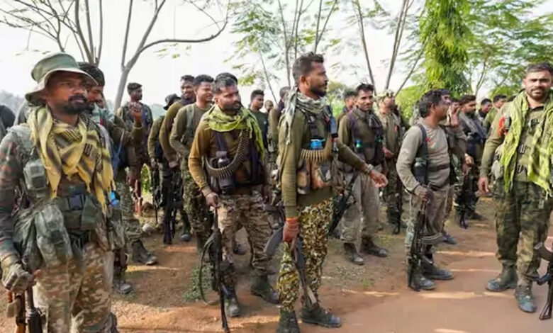 बालाघाट-में-सुरक्षाबल-की-बड़ी-कार्रवाई,-पुलिस-और-हॉक-फोर्स-ने-4-नक्सलियों-को-मार-गिराया,-सर्च-ऑपरेशन-जारी