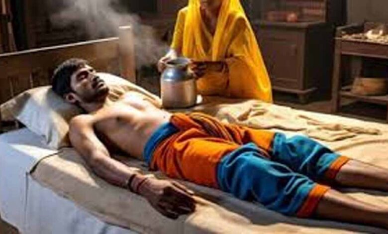 सोते-पति-पर-खौलते-पानी-से-हमला,-विरोध-करने-पर-हथौड़े-से-वार