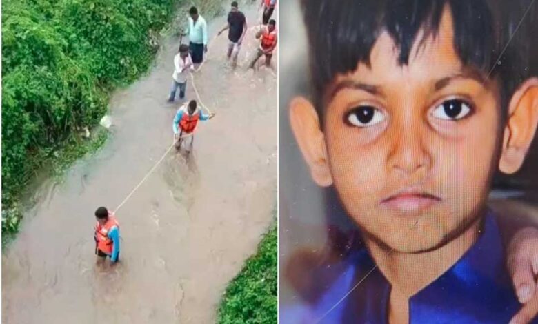 mp-में-मूसलधार-बारिश-का-कहर:-इंदौर-में-बच्चा-नाले-में-बहा,-उज्जैन-में-मंदिरों-में-घुसा-पानी,-भोपाल-में-4-घंटे-में-ढाई-इंच-बारिश