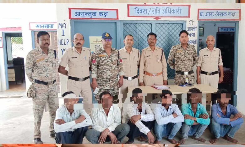 हत्या-के-मामले-मे-बमीठा-पुलिस-ने-6-लोगो-को-किया-गिरफ्तार