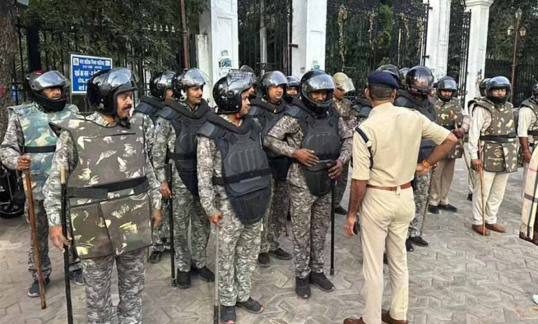 ग्वालियर-में-अंबेडकर-प्रतिमा-विवाद:-सुरक्षा-के-लिए-4-हजार-जवान-तैनात,-धारा-163-लागू