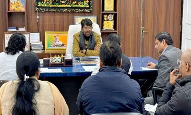 अंबेडकर कामधेनु योजना एवं स्वावलंबी गोशाला निवास नीति-2025 का प्रभावी रूप से संचालन सुनिश्चित करें : राज्यमंत्री