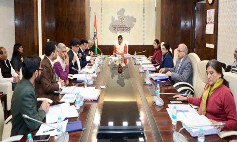 नगरीय विकास परियोजनाओं को विकसित भारत @2047 के लक्ष्य के अनुरूप किया जाए क्रियान्वित: मुख्यमंत्री डॉ. यादव