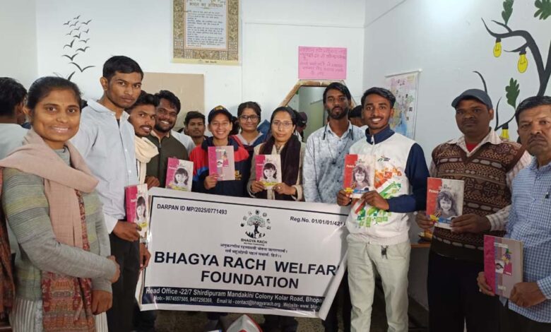 टिमरनी-में-बच्चों-द्वारा-खोली-गई-पुस्तकालय,-डॉ.-श्रीकांत-गंगवार-ने-किया-उद्घाटन