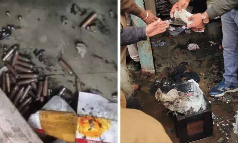 रतलाम में बंदूक दुकान में धमाका, तीन झुलसने के कारण इंदौर रेफर