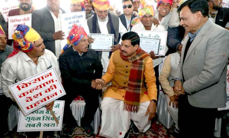 भावांतर भुगतान योजना किसानों की तपोसाधना और समर्पण का सम्मान : मुख्यमंत्री डॉ. यादव