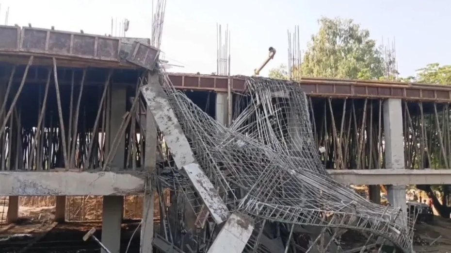 ग्वालियर स्कूल हादसा: दो अधिकारी निलंबित, प्रोजेक्ट इंजीनियर को कारण बताओ नोटिस; निर्माण की निगरानी में मिली खामियां